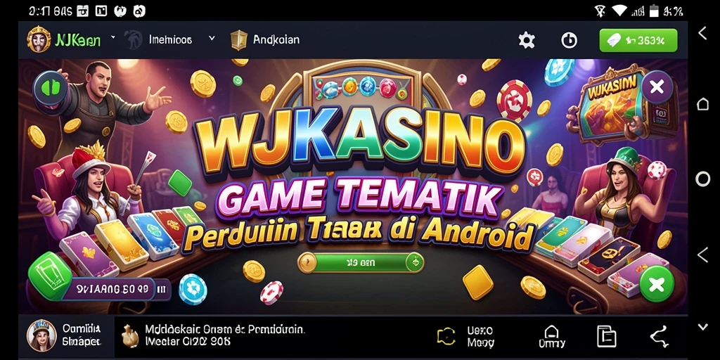 Screenshot WJKASINO menampilkan gameplay mendebarkan dan interaktif.