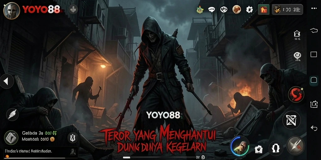 Gameplay menegangkan dari YOYO88 menampilkan kegelapan dan teror yang mendalam.