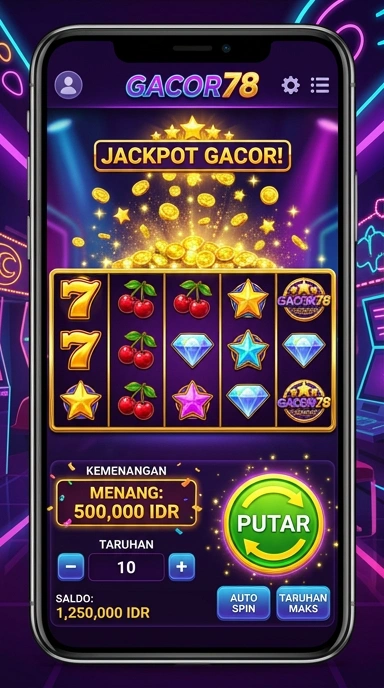 Proses pengunduhan yang cepat di aplikasi gacor78.